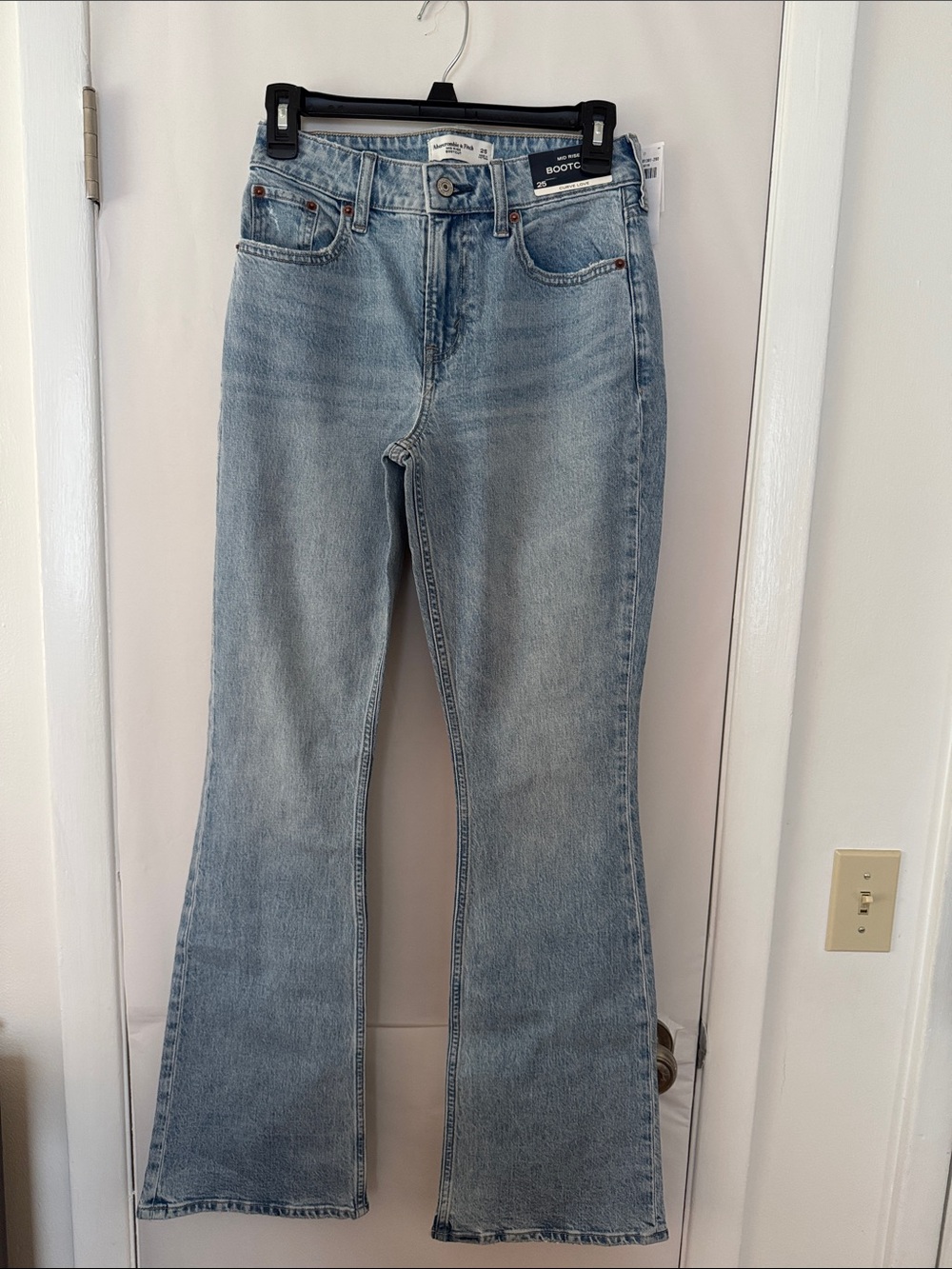 Abercrombie & Fitch Light Blue Flare Jeans
